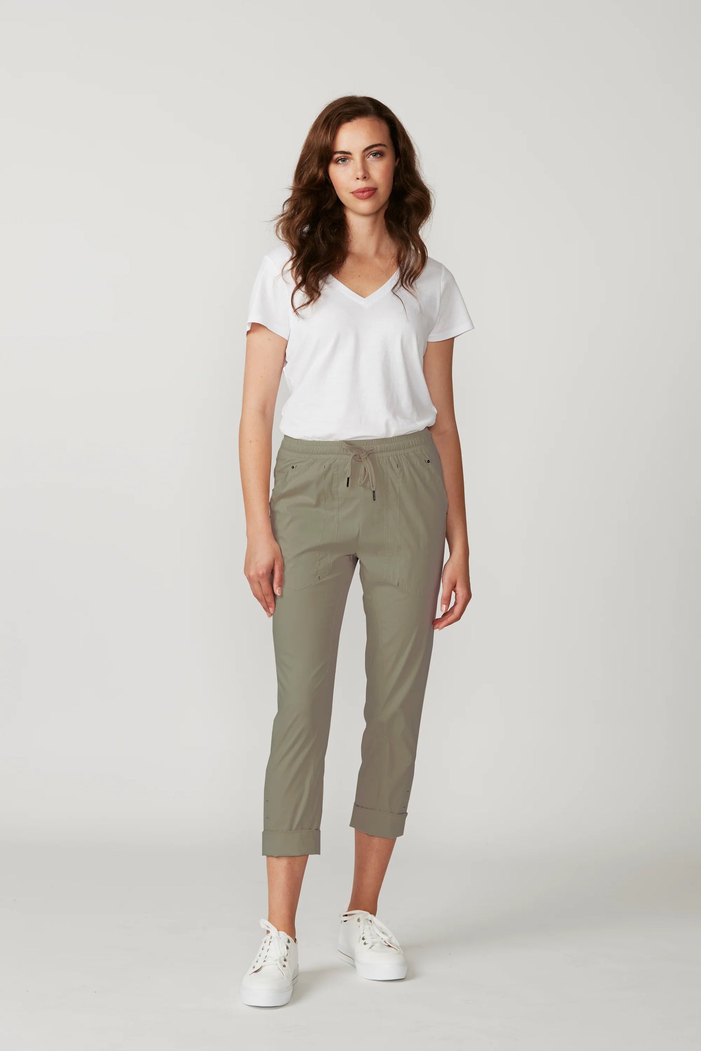 LTL PORT PANT 7/8 SAGE